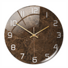 Stylish Wall Clock with Marble Effect – MarbleTime
