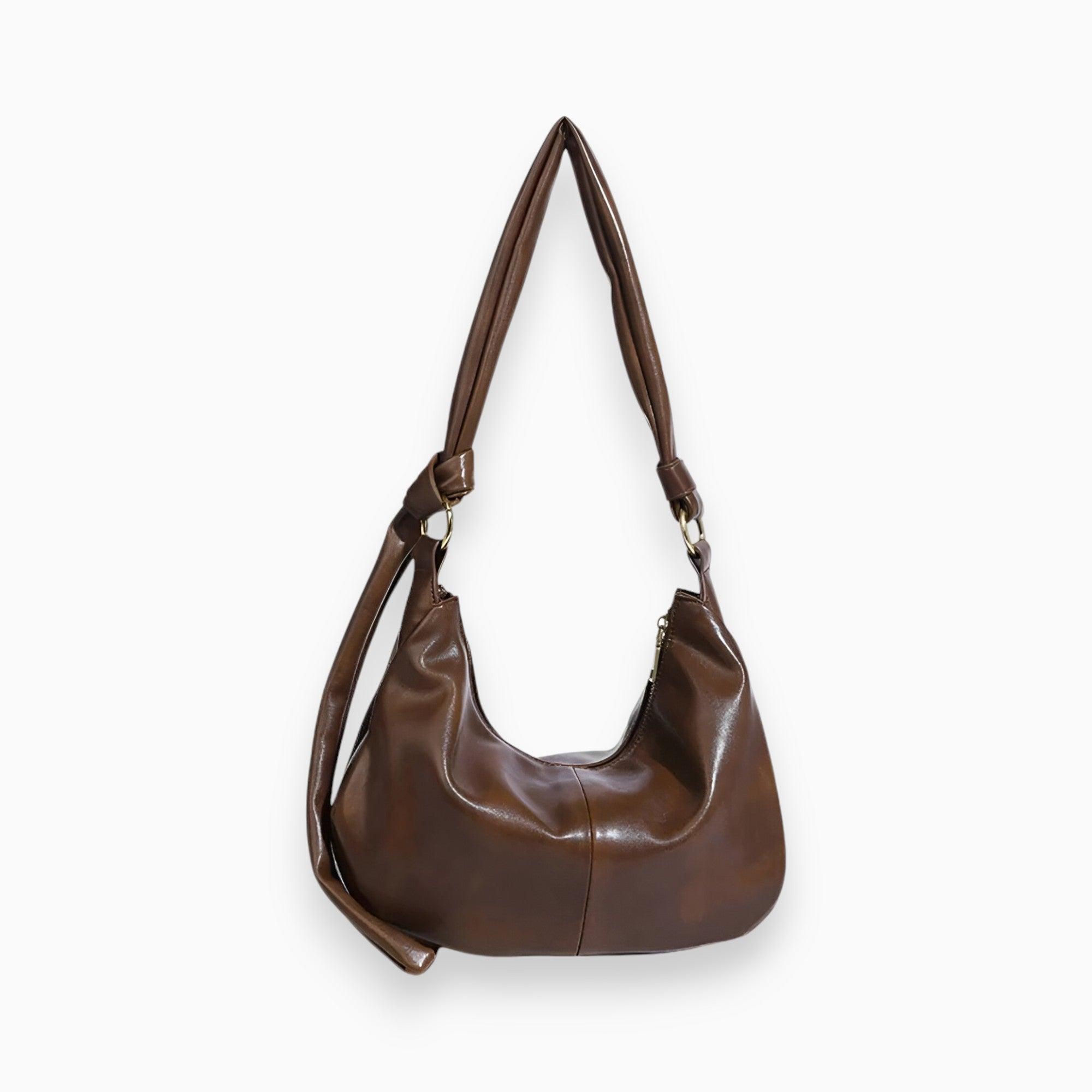 Vegan Leather Shoulder Bag - Serenity