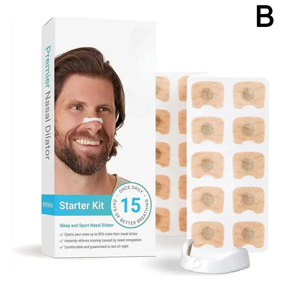 Magnetic Nasal Strips for Free Breathing – AirFlow Pro