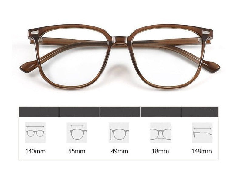Short-sighted Prescription Glasses with Blue Light Protection - FocusFrame
