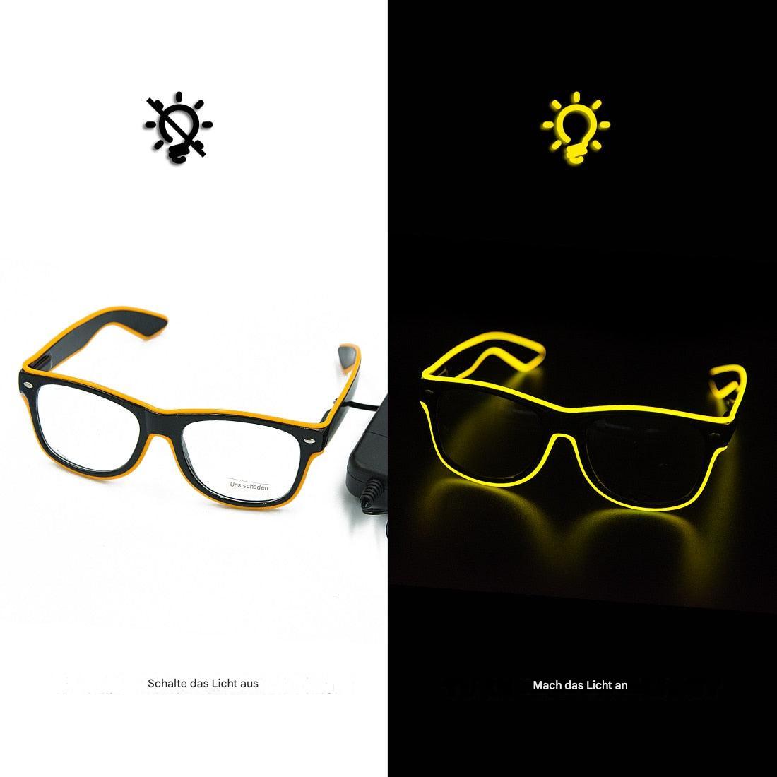 Luminous Neon Glasses - LumaGlow