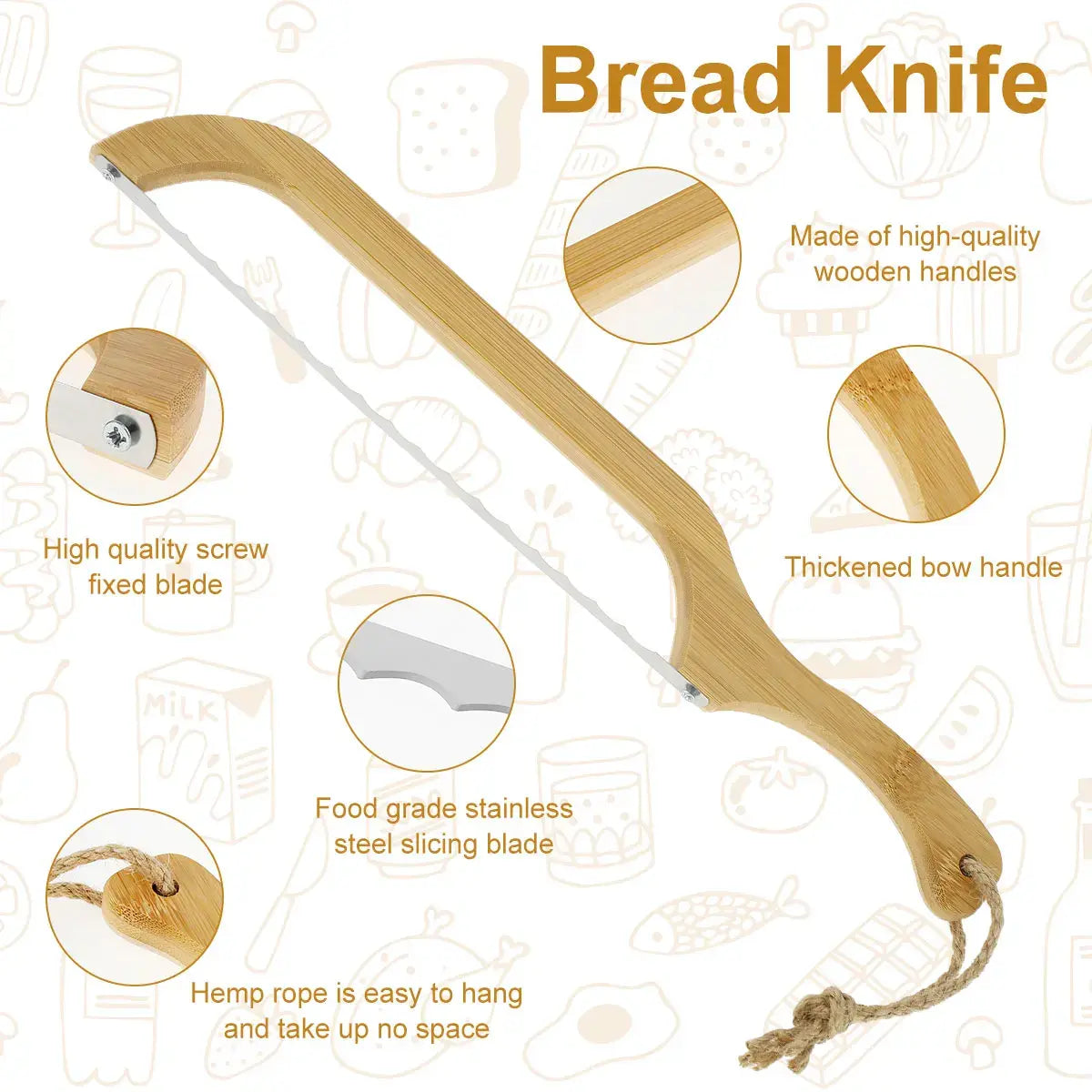 The ultimate bread knife for perfect slicing - BreadMaster