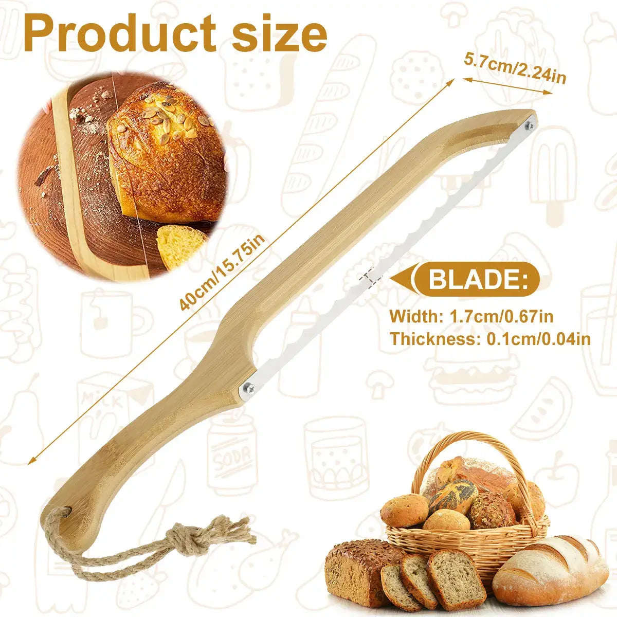 The ultimate bread knife for perfect slicing - BreadMaster