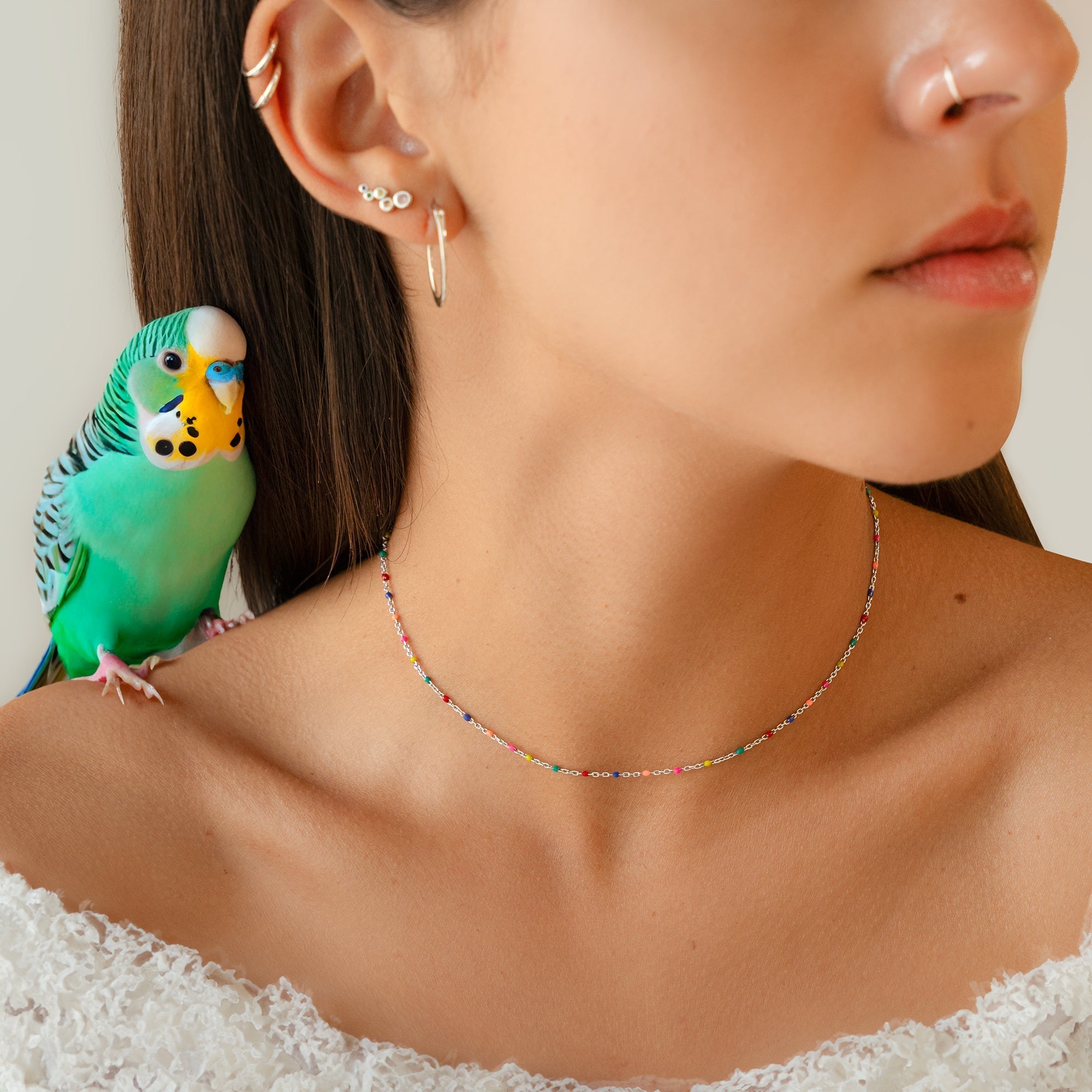 Stylish Rainbow Necklace – Iris