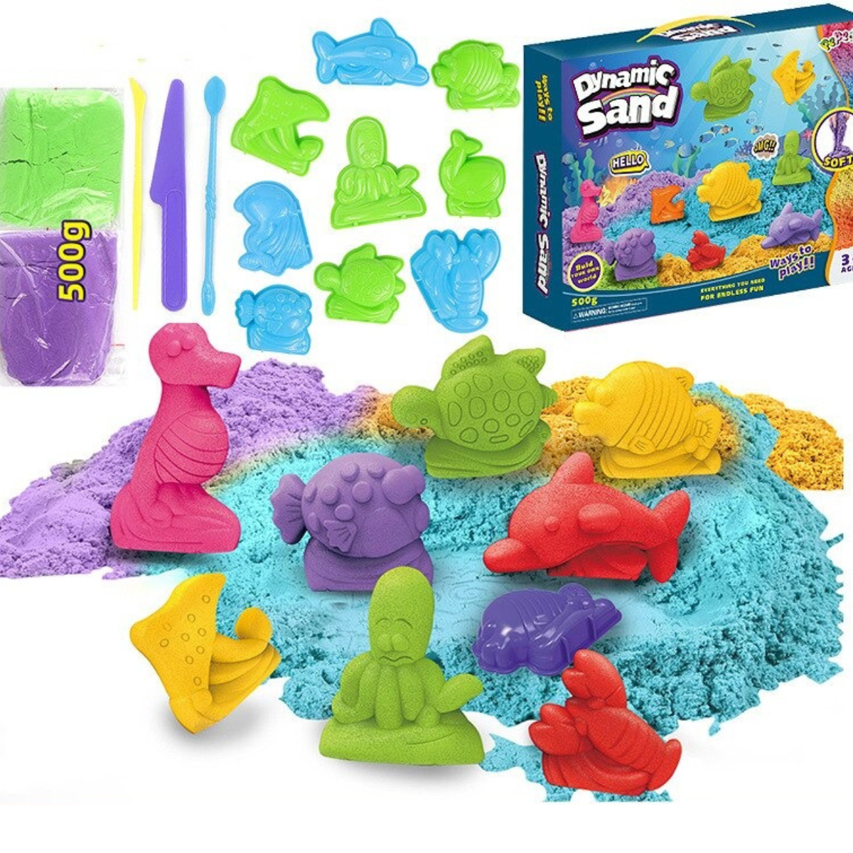 Kinetic Sand Play Set – CreativeSand