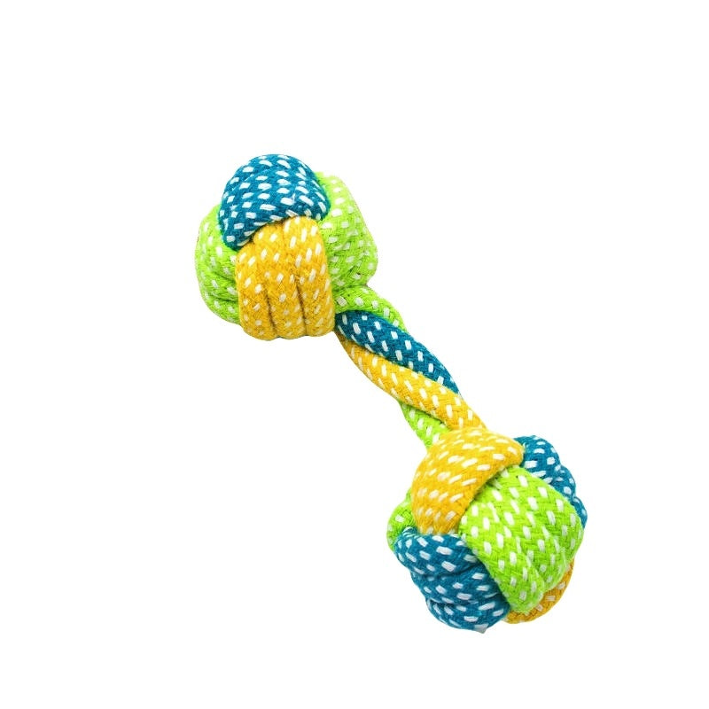Dog Toy - Tug & Play Rope Ball