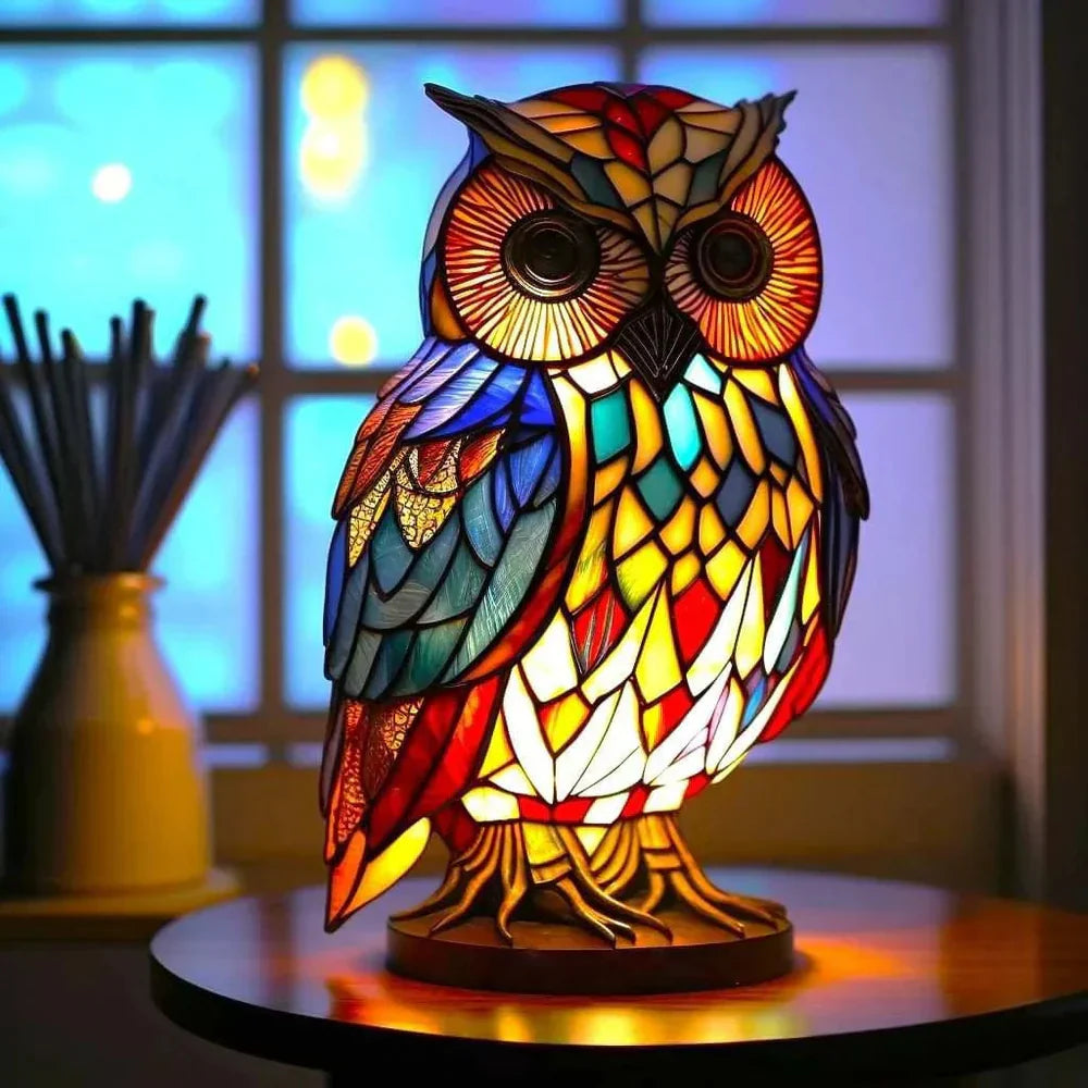 Artistic Glass Mosaic Animal Lamp – Colour and Atmosphere in the Home