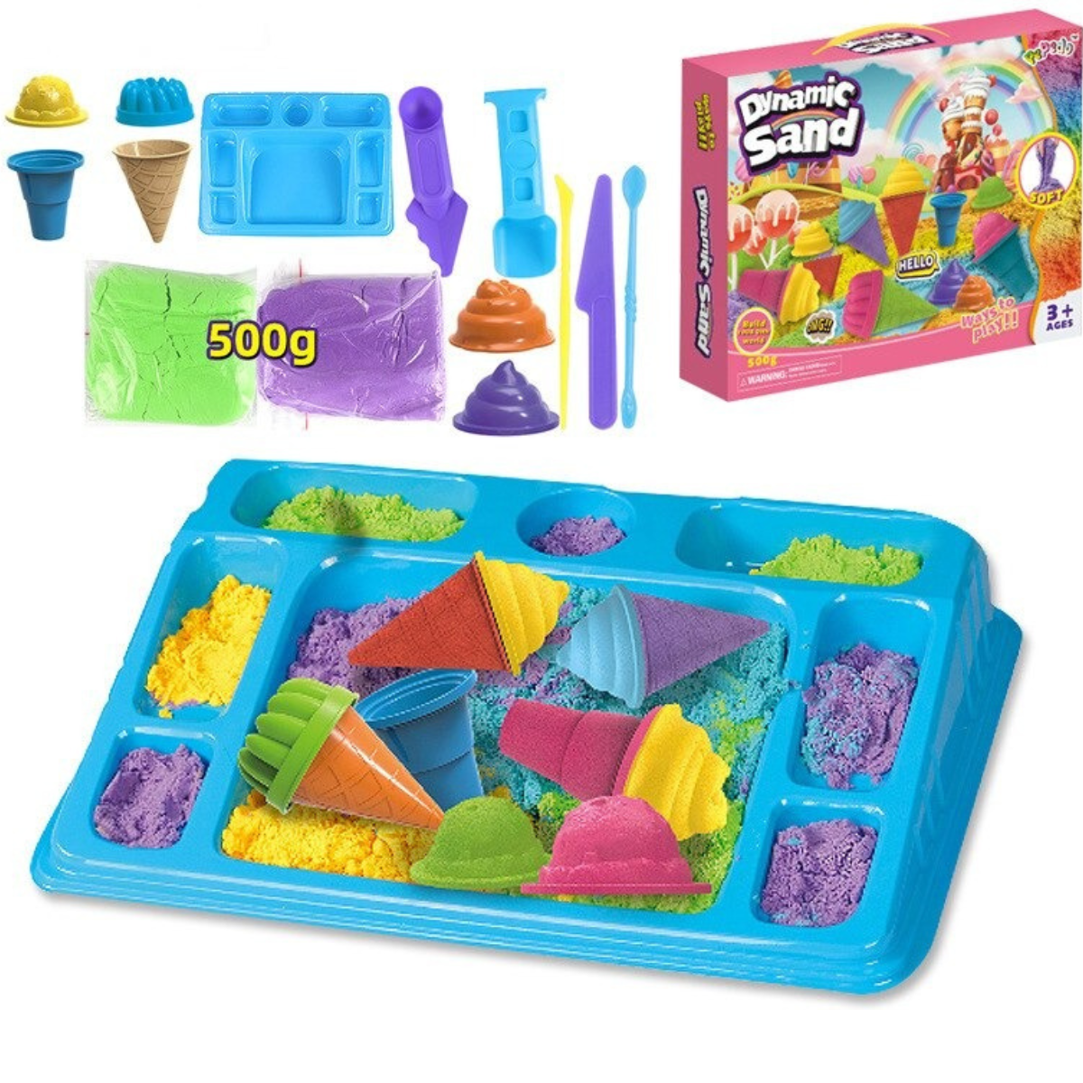 Kinetic Sand Play Set – CreativeSand