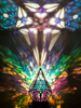 Glass Block Style LED Table Lamp - LumiAura