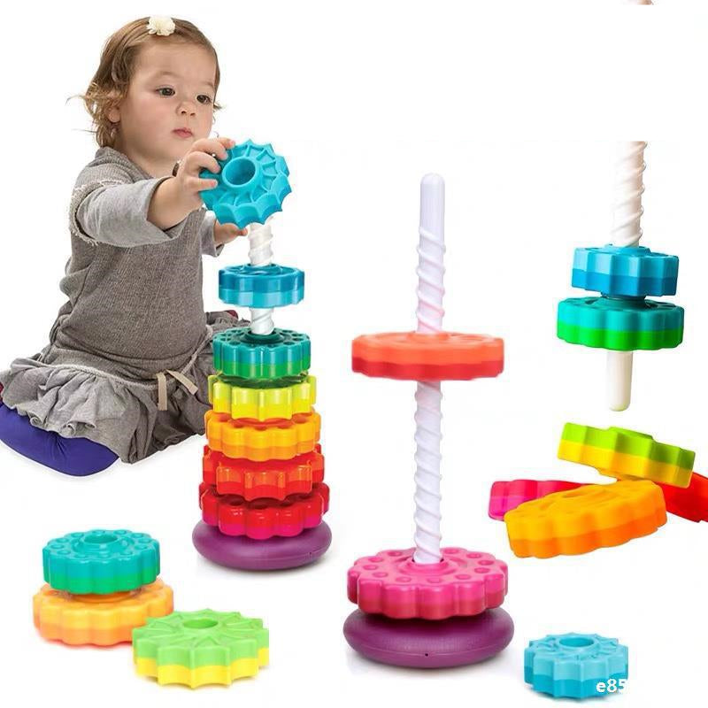 Toddler Stacking Towers - TwirlTowers