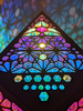 Glass Block Style LED Table Lamp - LumiAura