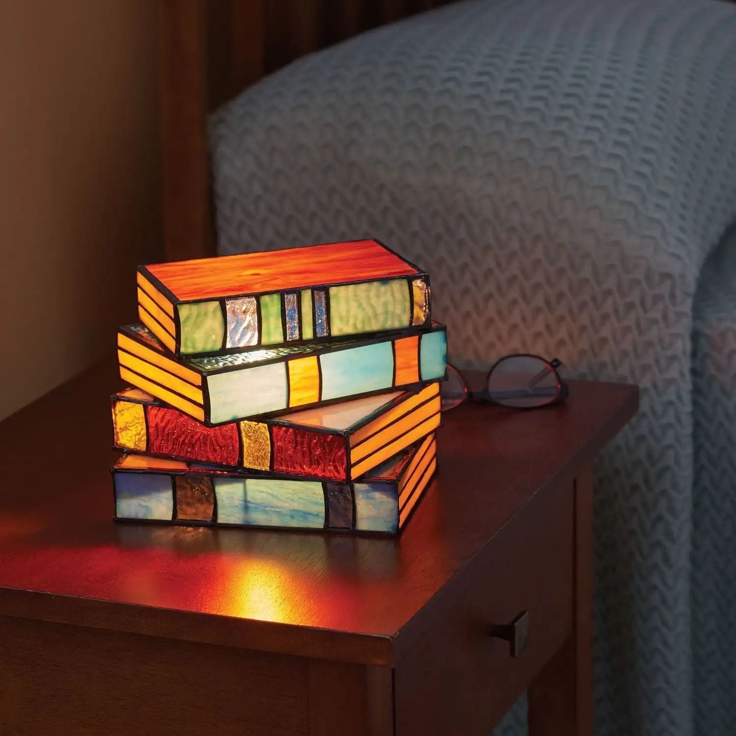 Artistic Colourful Book Lamp – IllumiBook