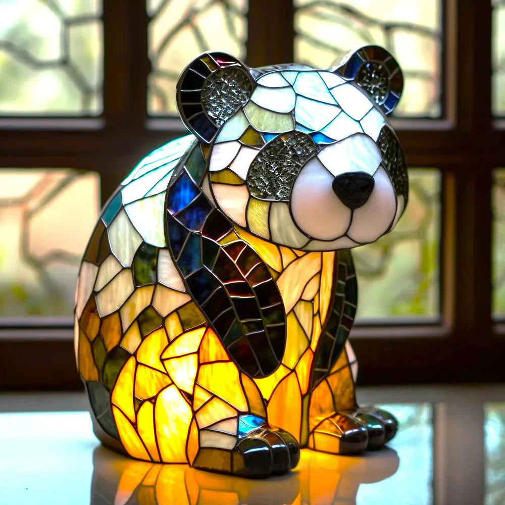 Artistic Glass Mosaic Animal Lamp – Colour and Atmosphere in the Home