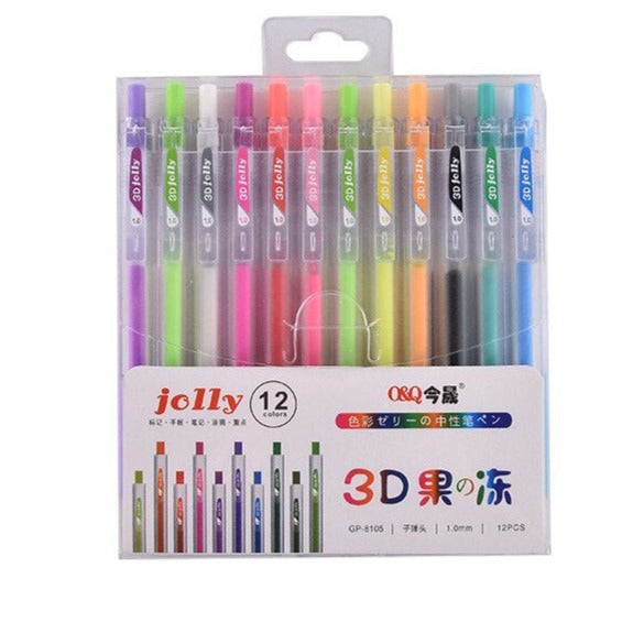 Colourful Gel Pen Set for Creative 3D Designs – 3D ArtPen Set