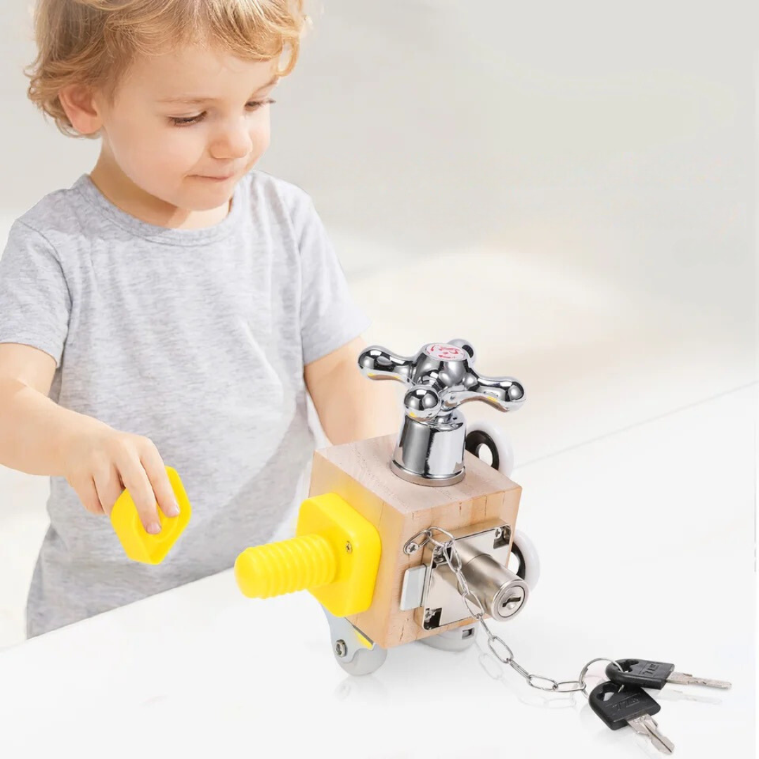 Activity Playset with Crane - Educational and Interactive Game for Children