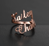 EterniRing Premium Custom Name Ring | Handcrafted Elegant Stainless Steel Jewelry