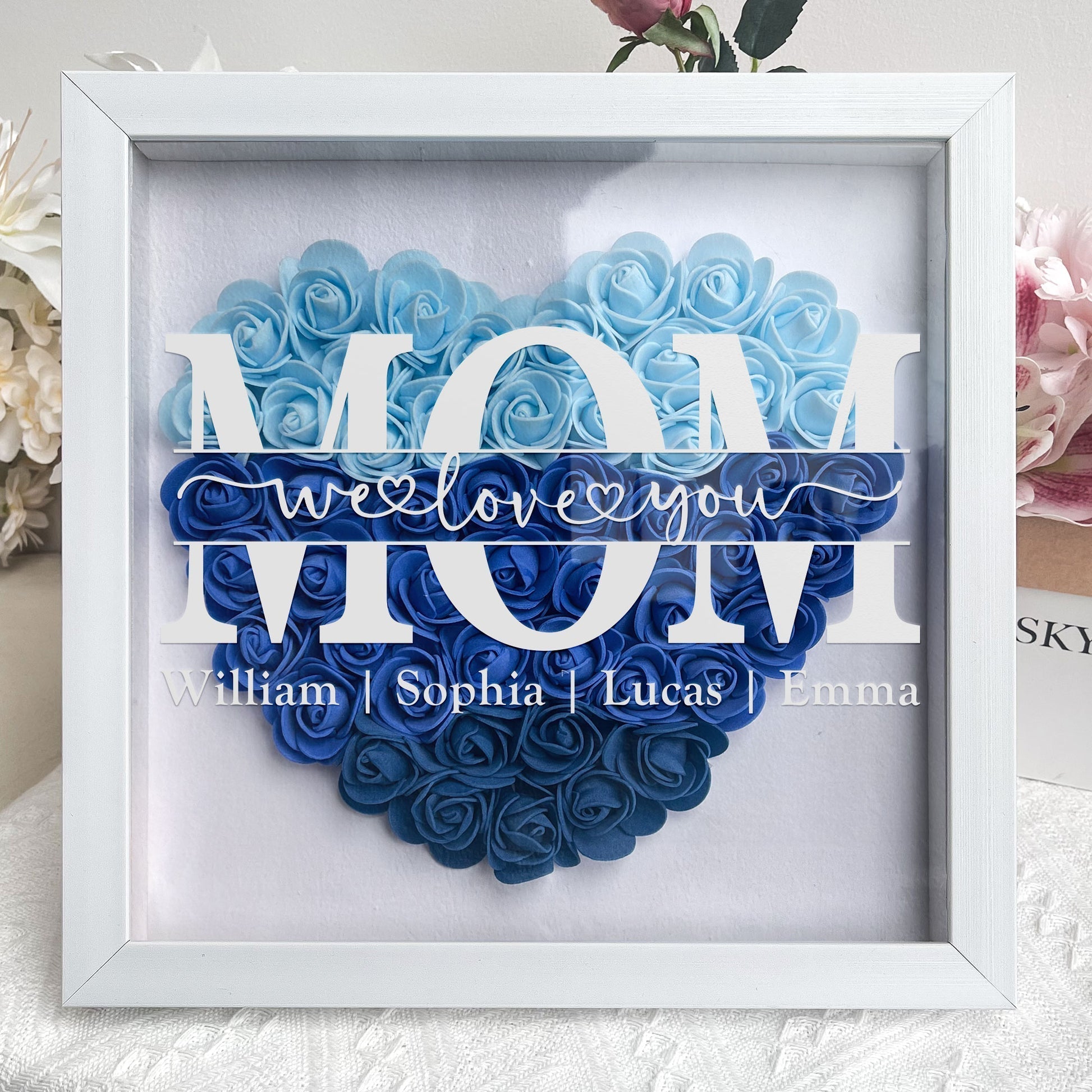 EternaBond Family Frame | Personalized family names gift for moms