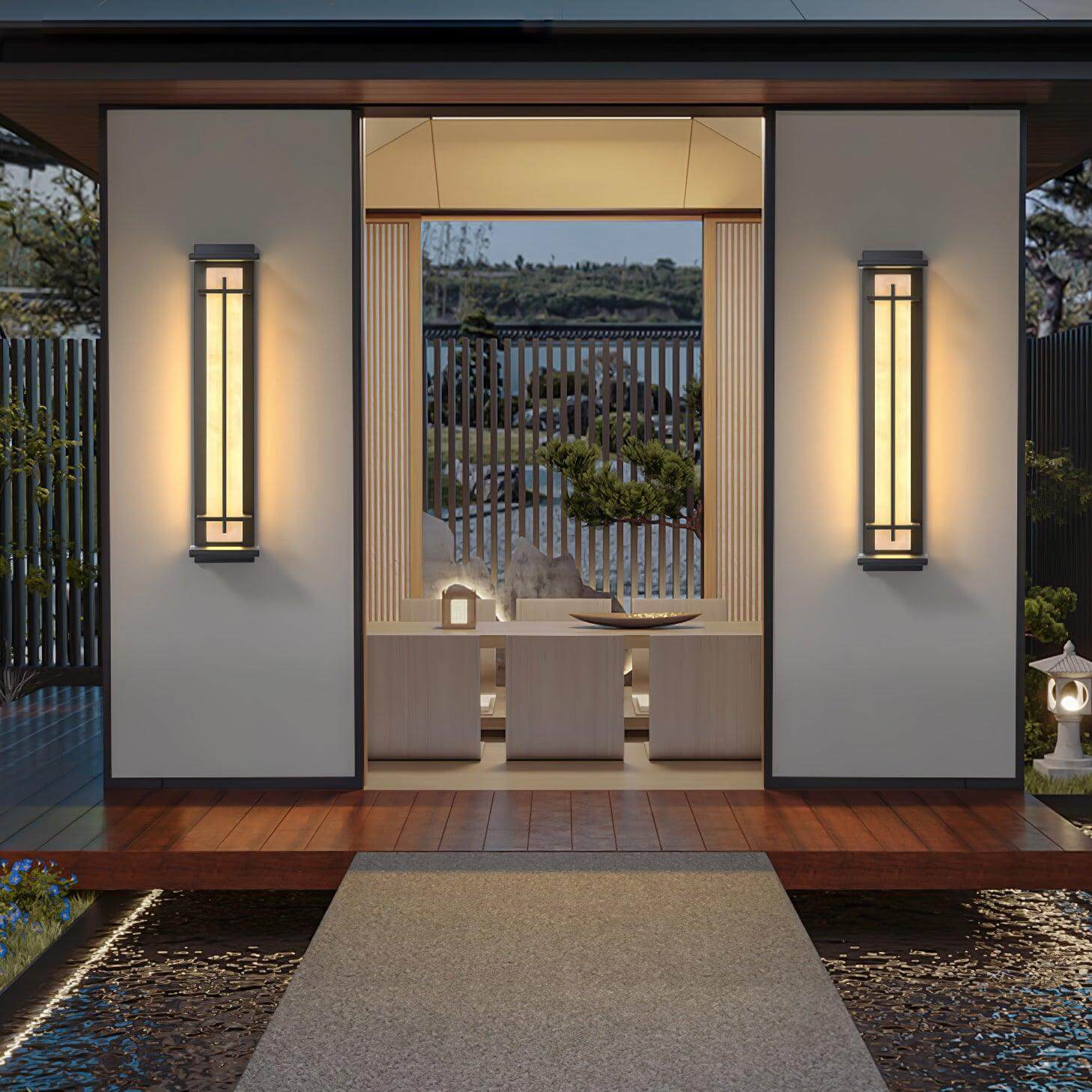Modern Outdoor Wall Light - Waterproof & Durable