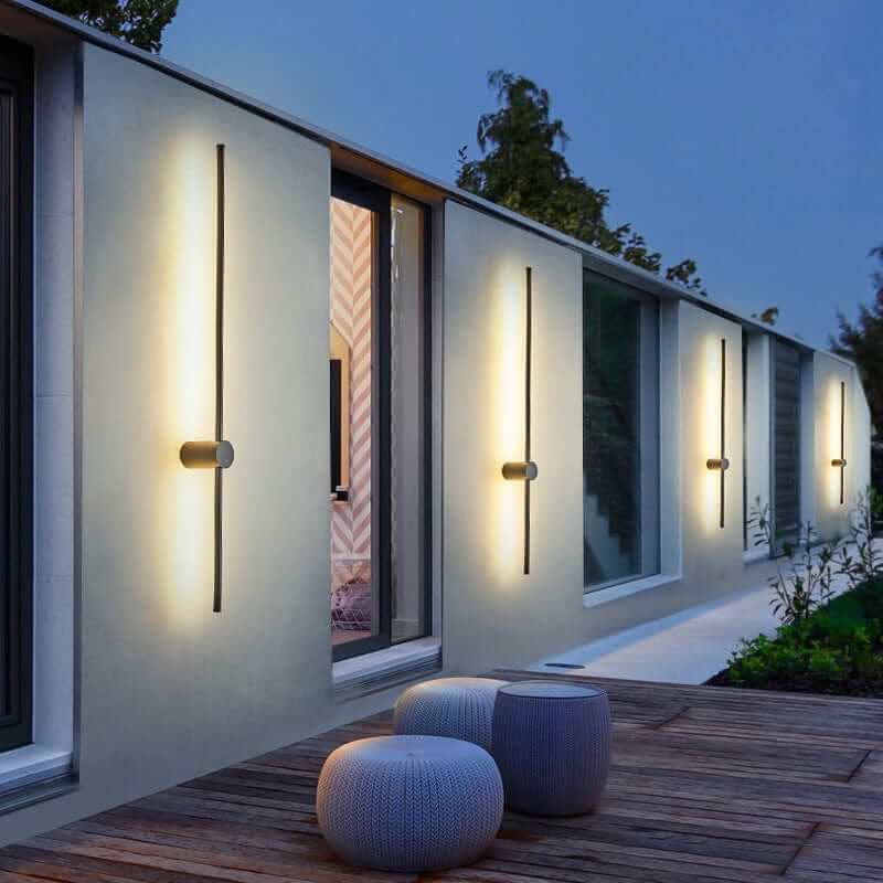 Modern Outdoor Line LED Lamp - Atmospheric