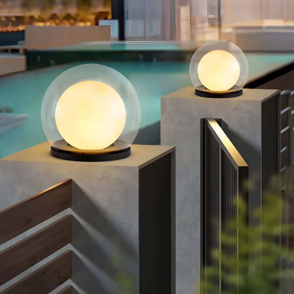 Modern Outdoor Post Lamp - Stylish Garden Lighting