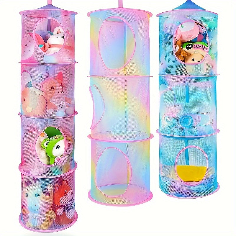 TidyTower 4-Tier Storage Net - Space-Saving and Multifunctional