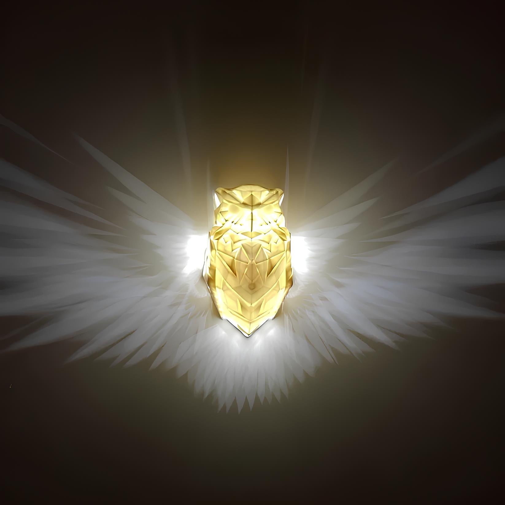 Illuminated Wings Wall Light - LumaWings
