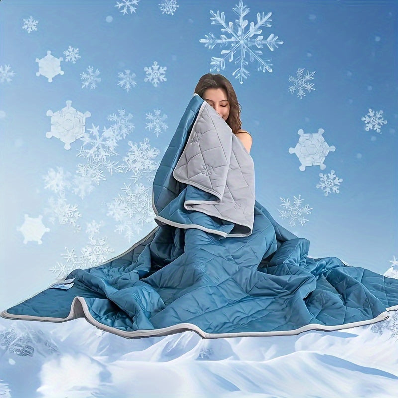 Reversible Cooling Summer Blanket – Lightweight & Breathable