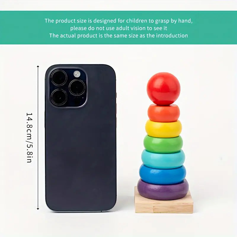 Colourful Wooden Toy Set - Educational Toys for Children