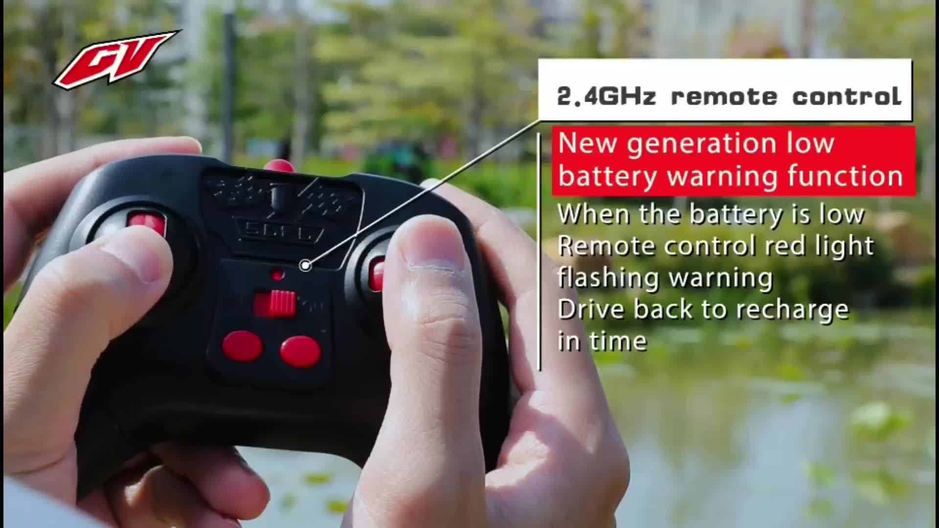 Amphibious Stunt RC Car - Fast, Robust and Waterproof for Adventures