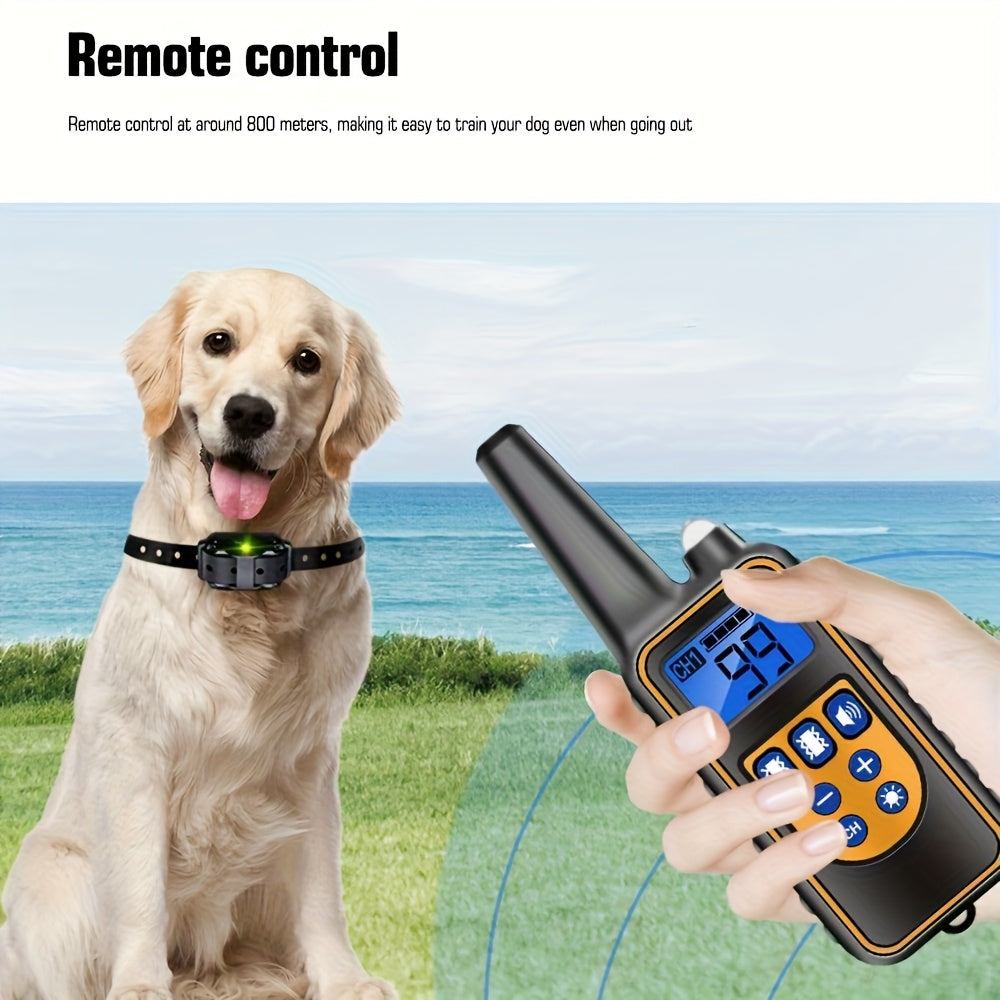Smart Trainer Pro – Rechargeable Remote Control Dog Collar with Beep and Vibration