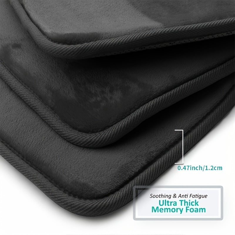 Soft Memory Foam Bath Mat Set - For Comfort and Luxury