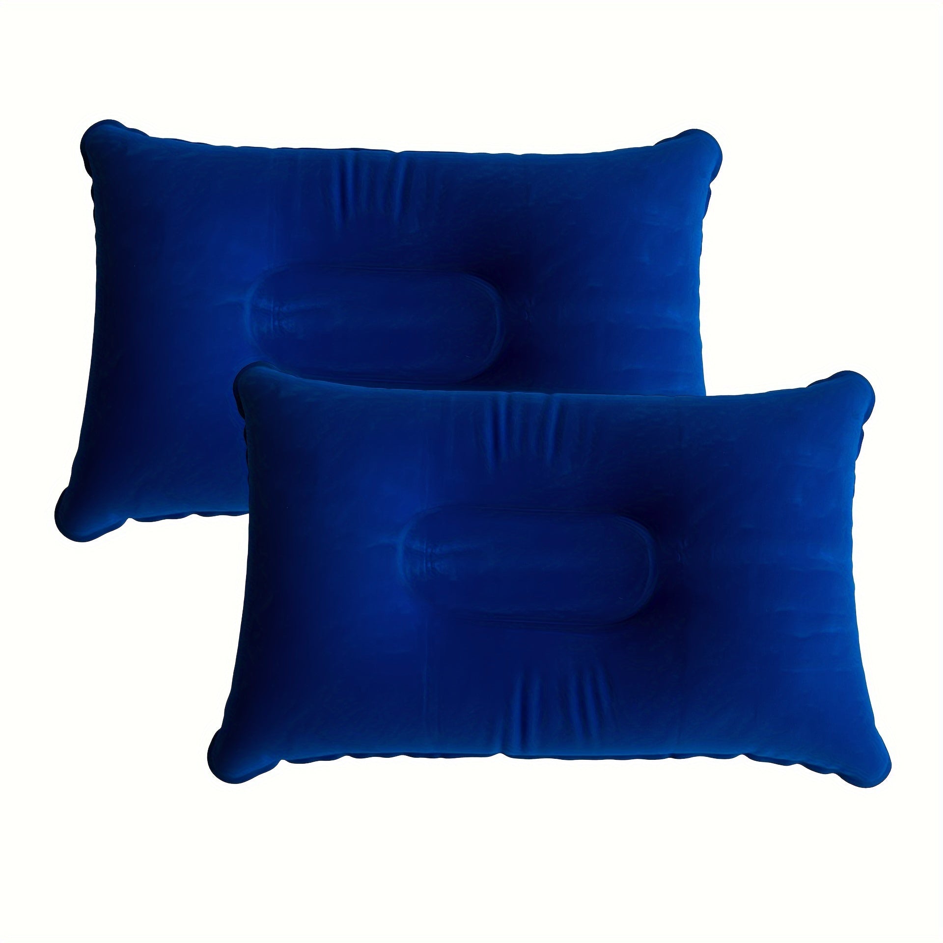 Inflatable Cushions for Camping and Travel - Set of 2 Soft, Portable Cushions
