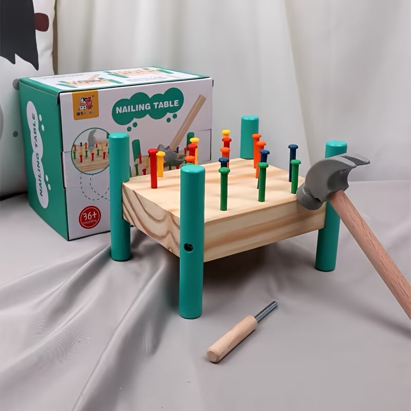 Colourful Hammer Game for Children – Learning and Developing Through Play