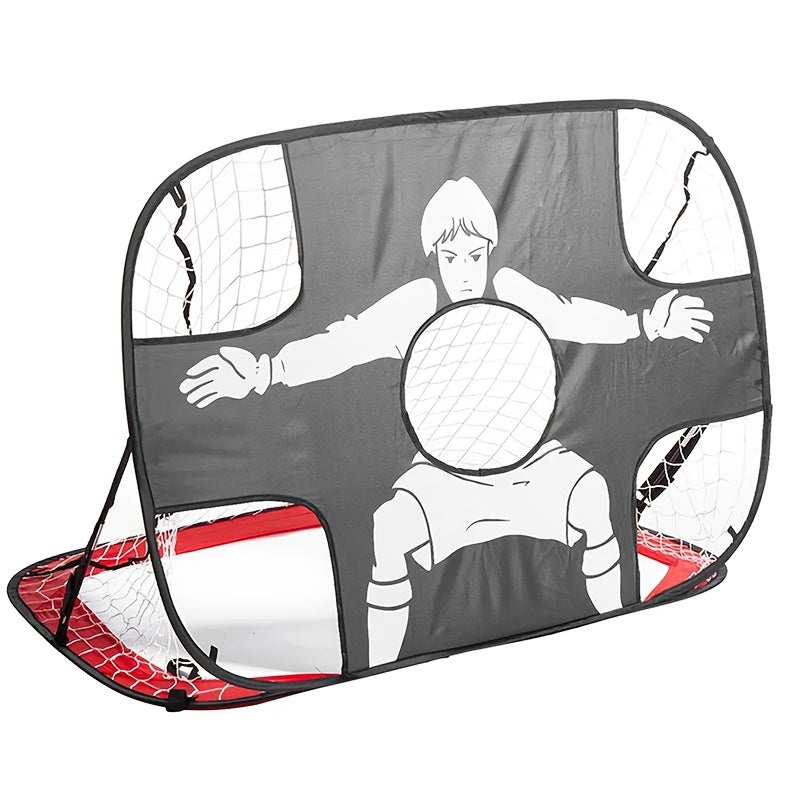 2-in-1 Foldable Football Goal – Ideal for Training and Outdoor Fun