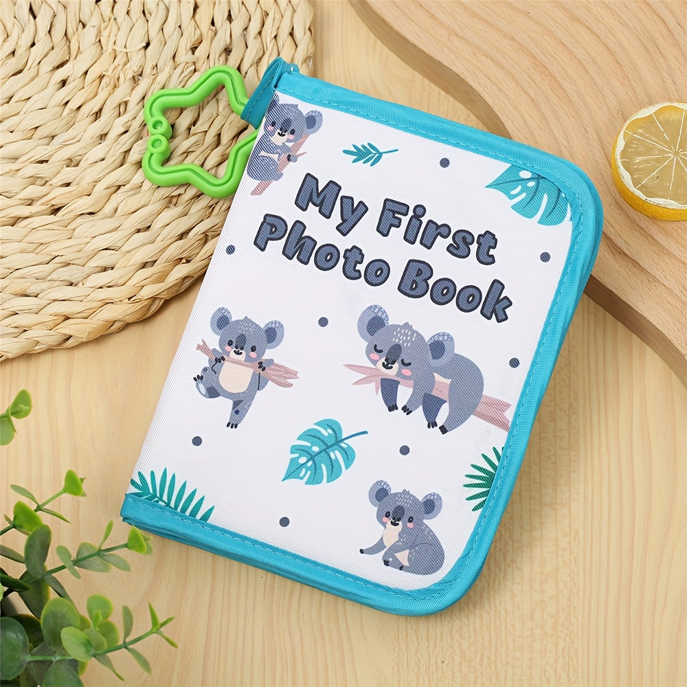 Giraffe Themed Photo Album – Sustainable Memory Book for Baby's First Photos