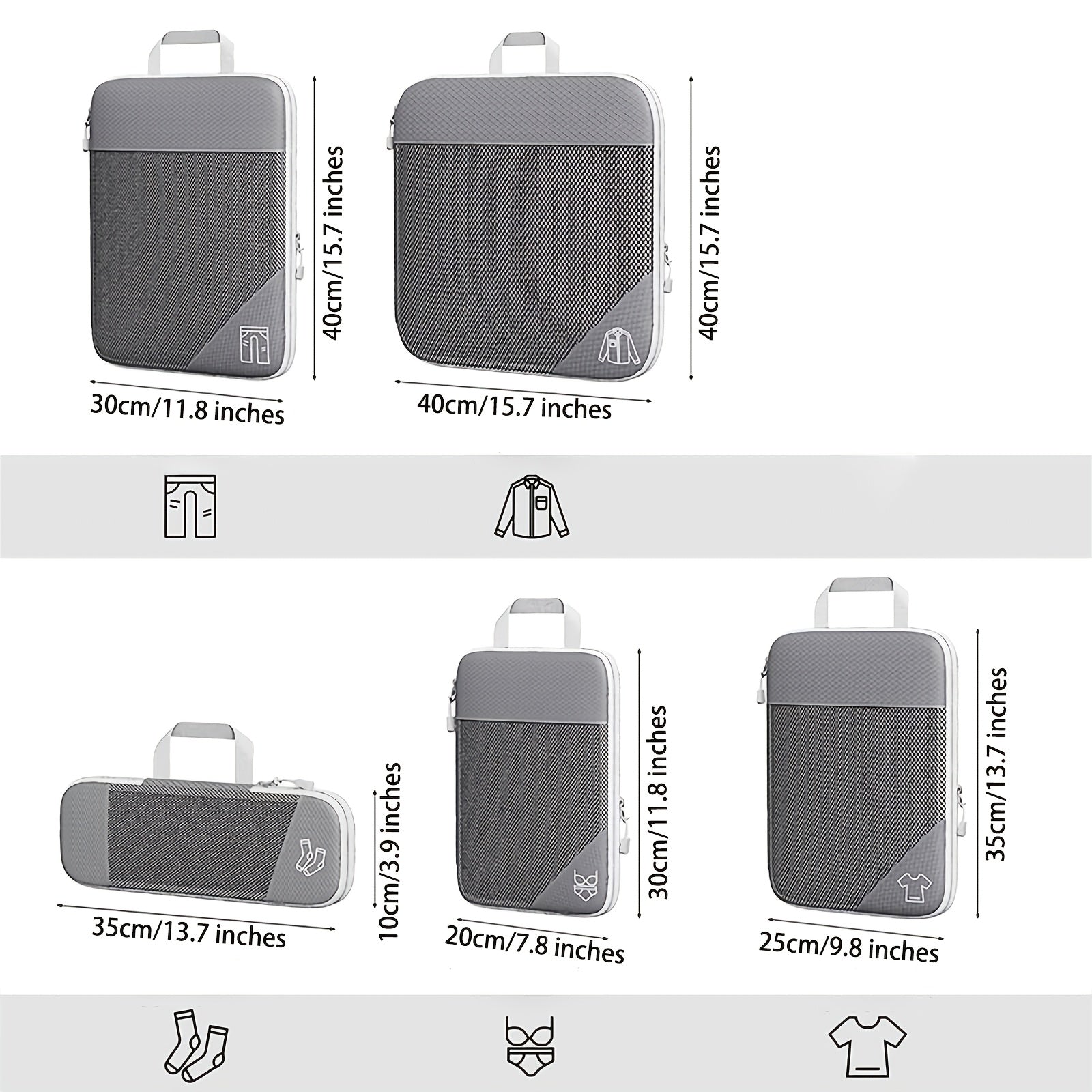 Travel Organiser Set – Compact and Practical for Travelling