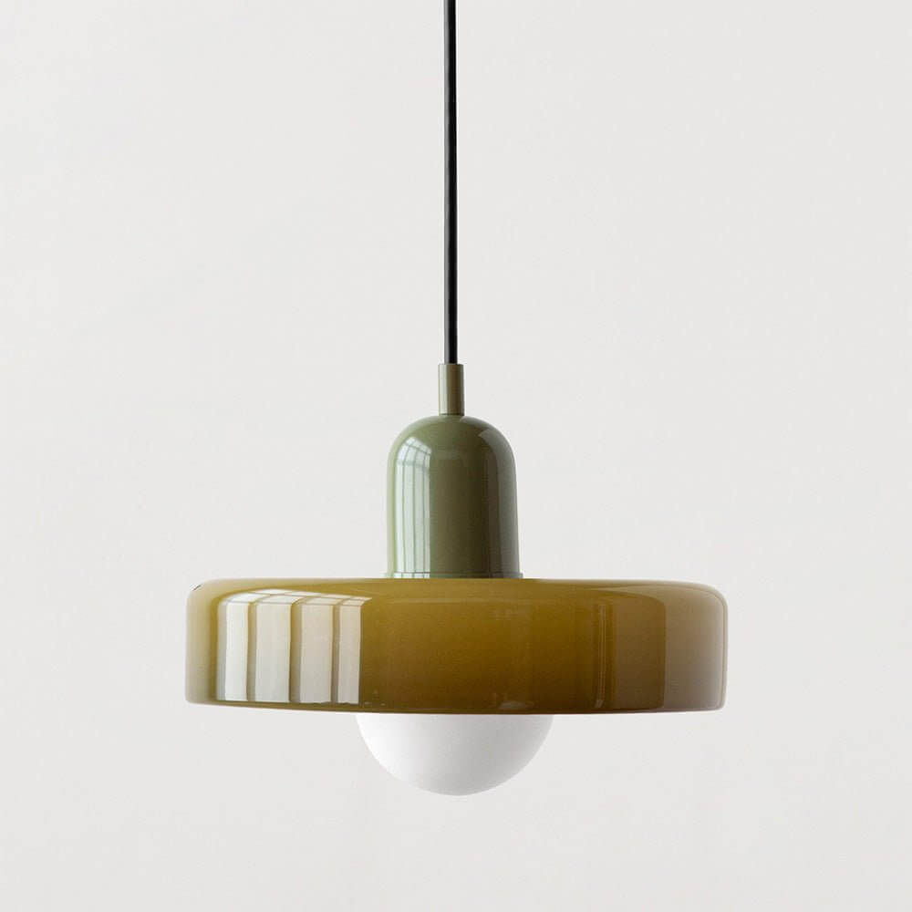 Colourful Glass Pendant Lamp - Modern Design