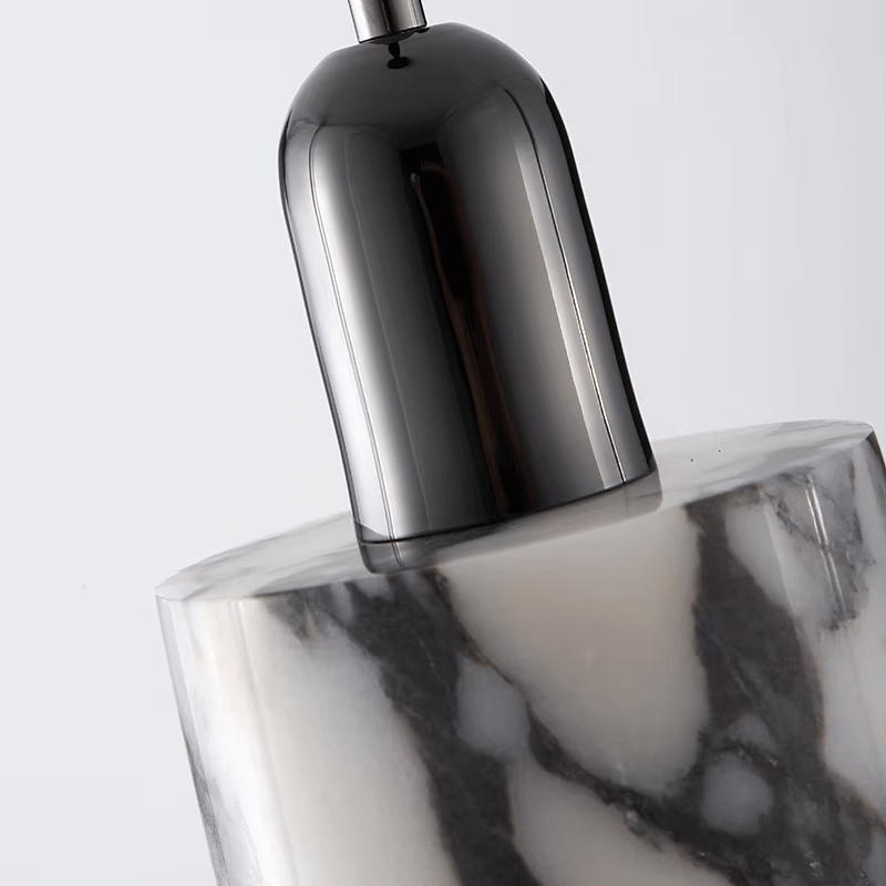 Marble Look Pendant Light - Atmospheric Lighting