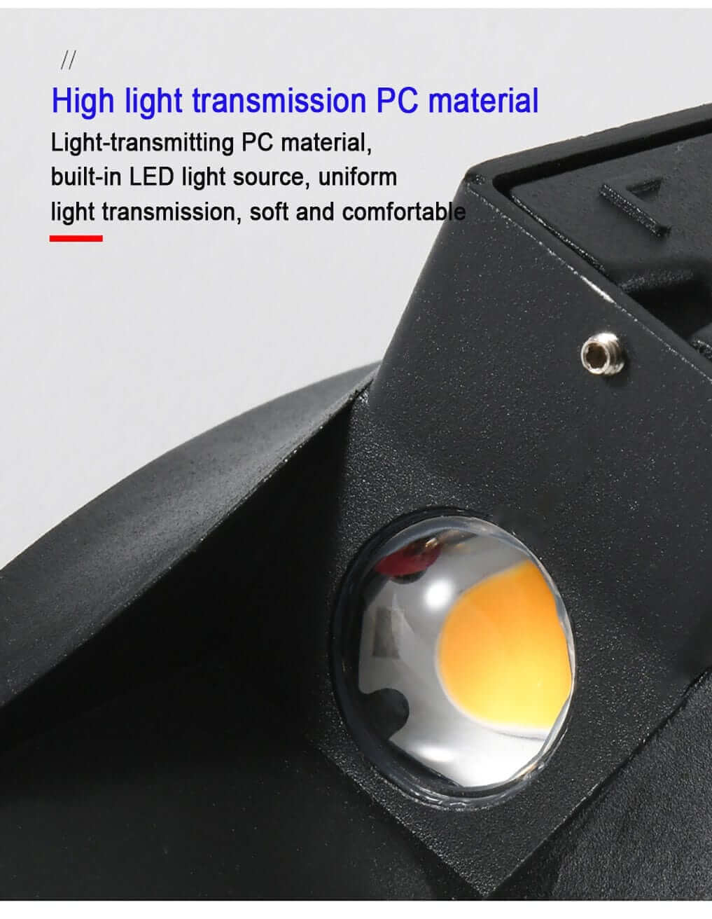 Modern Outdoor Wall Light - Oval & Rectangular Design