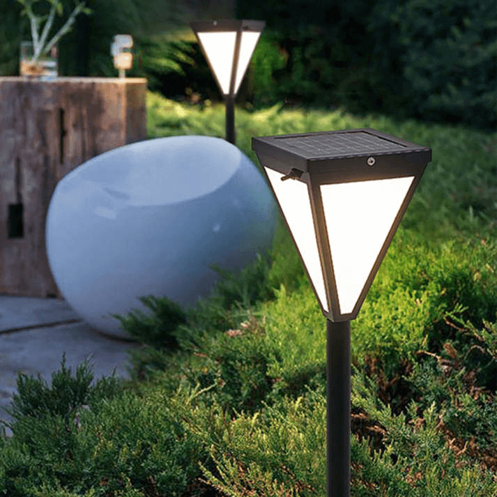 Modern LED Outdoor Lamp - Durable Metal