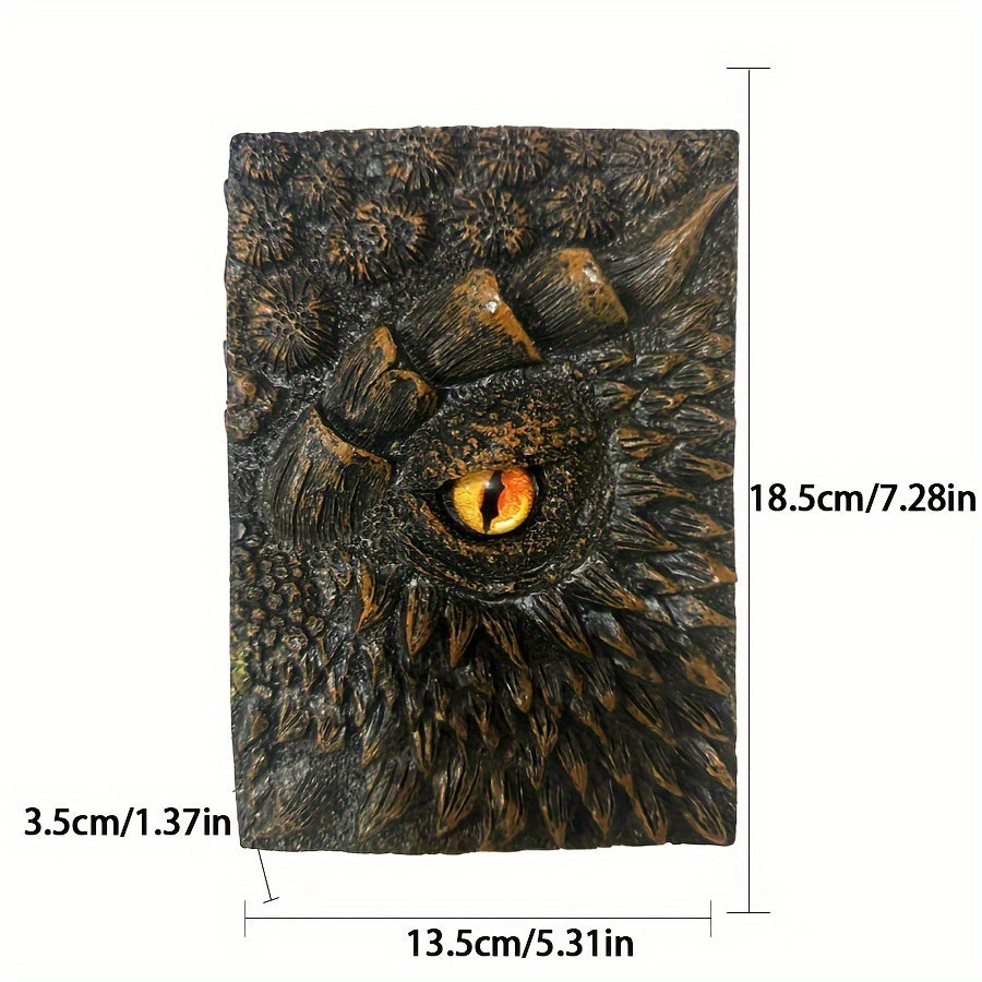 Fantasy Notebook with Dragon Eye – Robust and Artistic