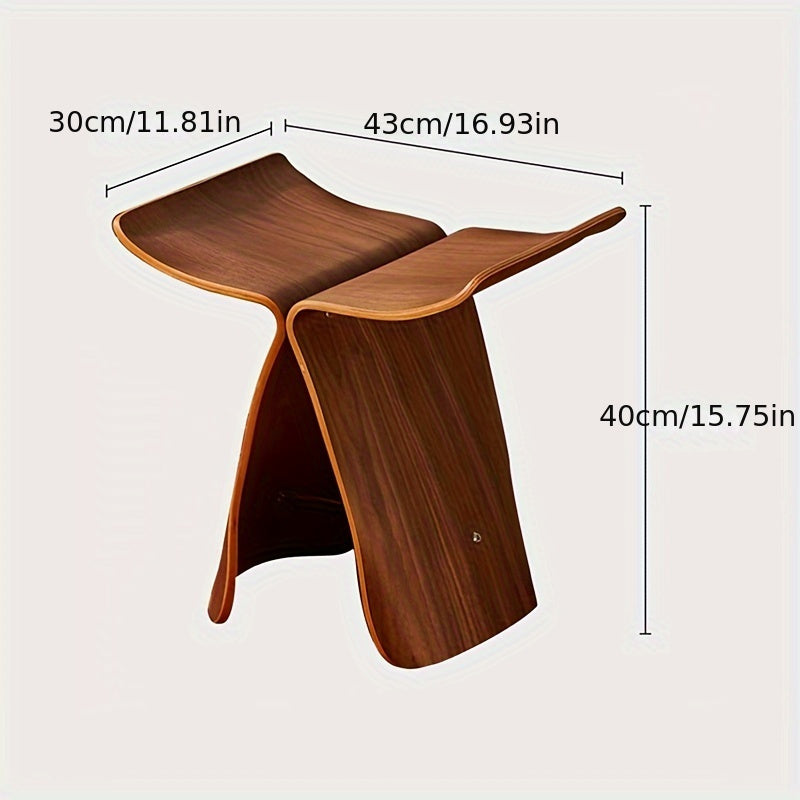 Elegant Butterfly Stool – Timeless Design for Living Room and Entrance