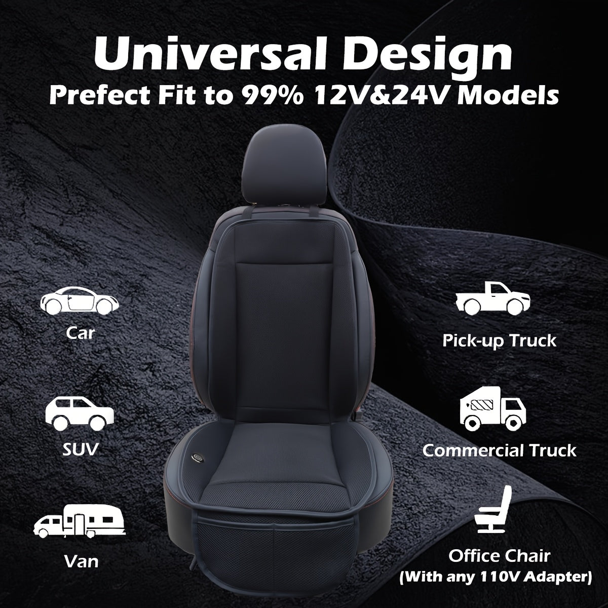 Turbo Car Seat Cushion – Quick Cooling and Comfort