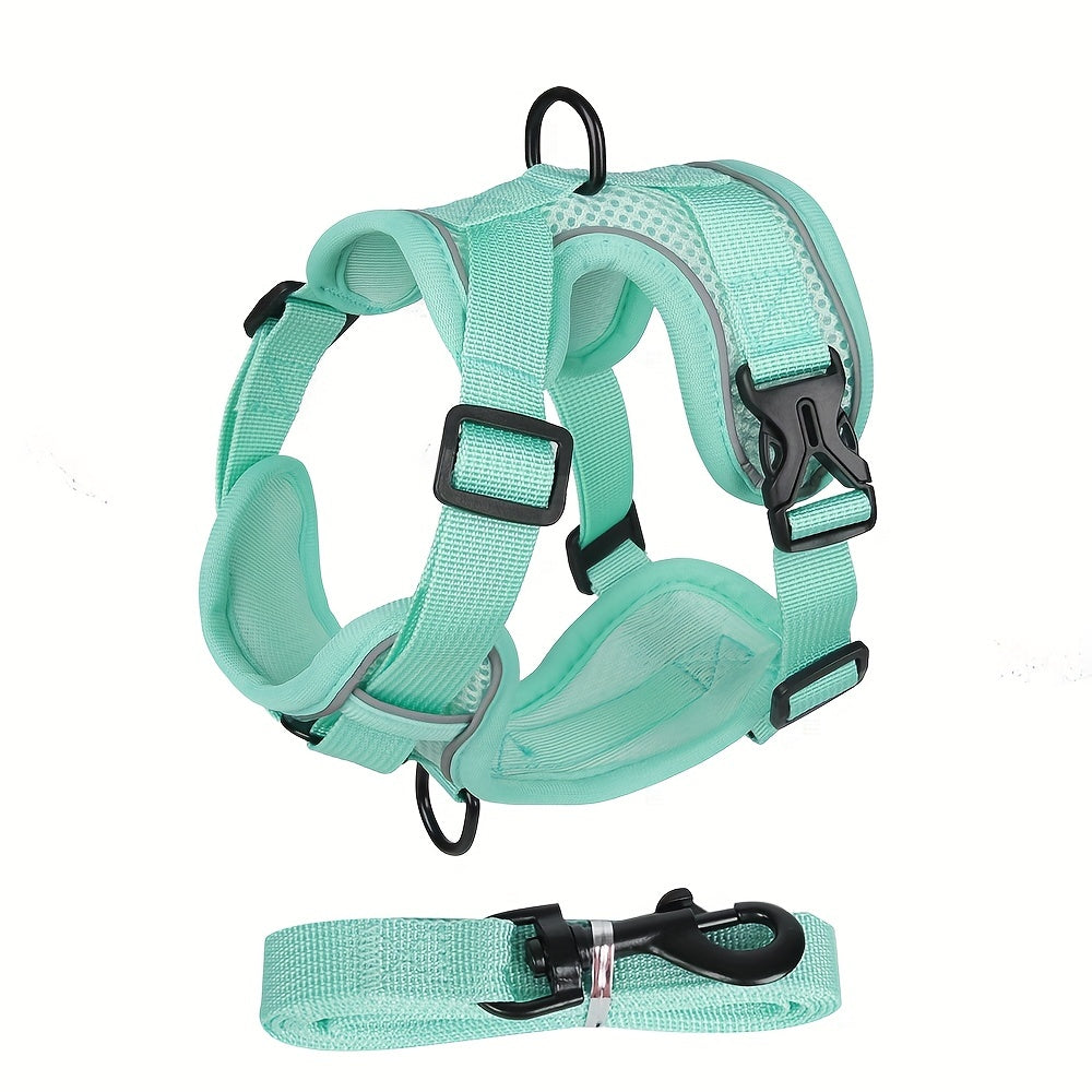 Reflective Cat Harness and Lead Set – Ideal for Walking and Training