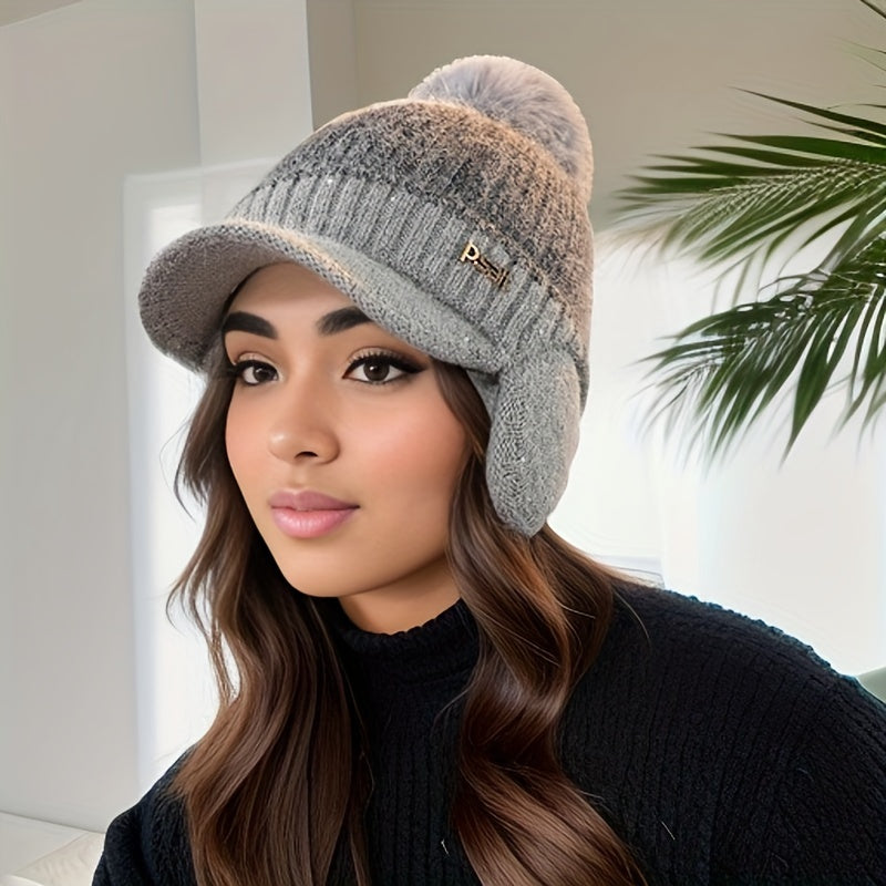 Jade Knitted Baseball Cap – Warm and Stylish Protection