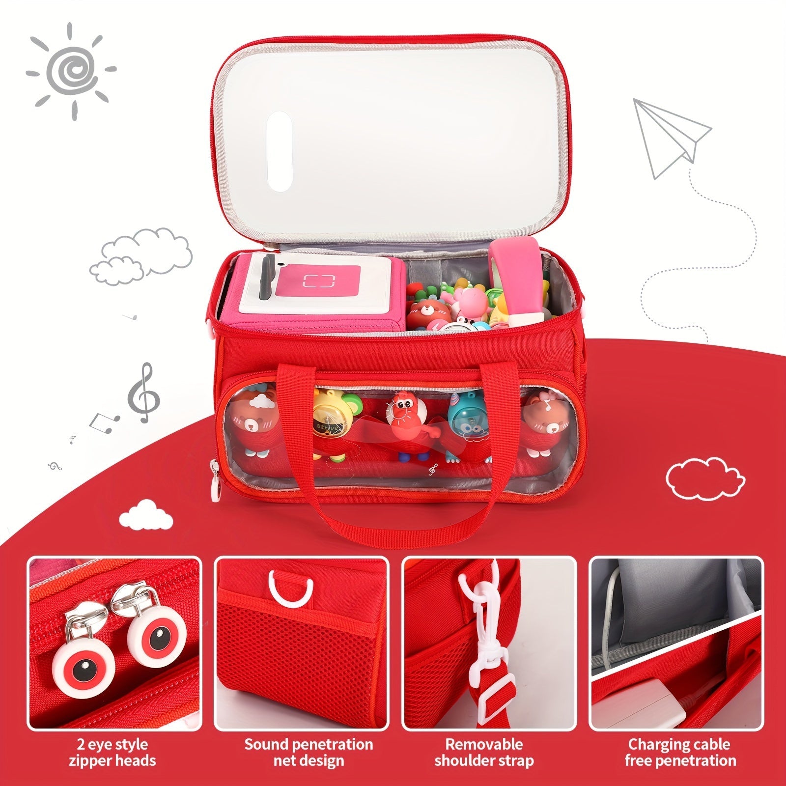 Carry Bag for Smart Speaker – Shockproof and Convenient Organiser