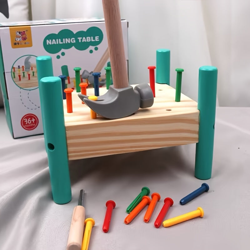 Colourful Hammer Game for Children – Learning and Developing Through Play