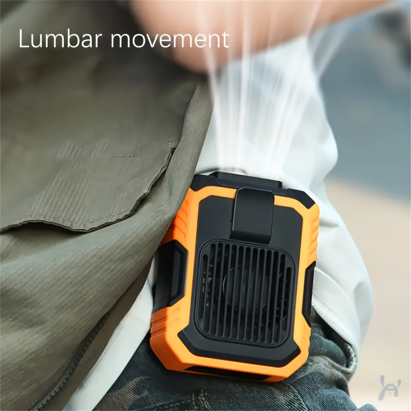 USB Rechargeable Hip Fan – Portable with Three Speed Settings