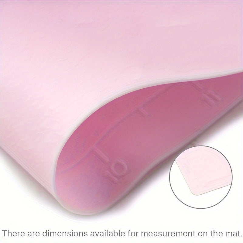 Silicone Painting Mat with Palette and Brush Holder – Durable and Flexible