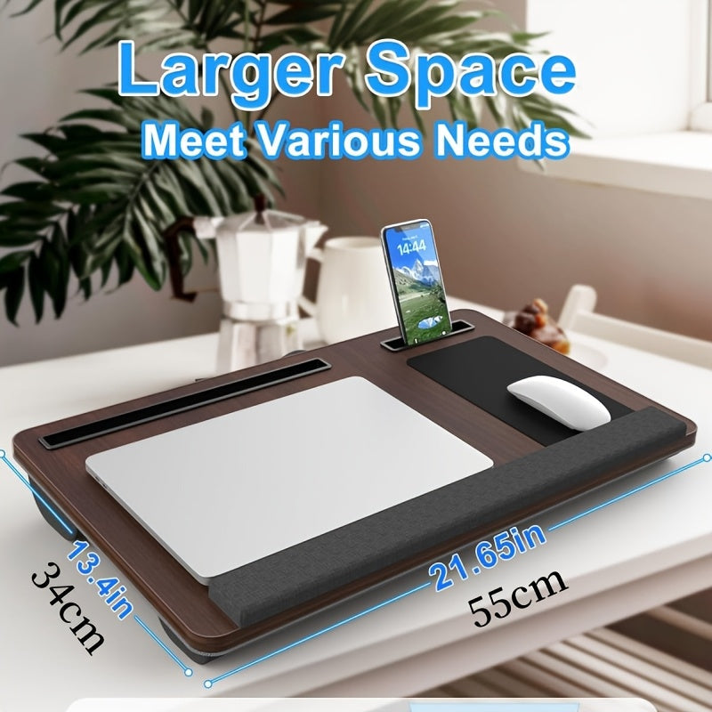 WorkEase Laptop Desk – Comfortable Working Wherever You Want